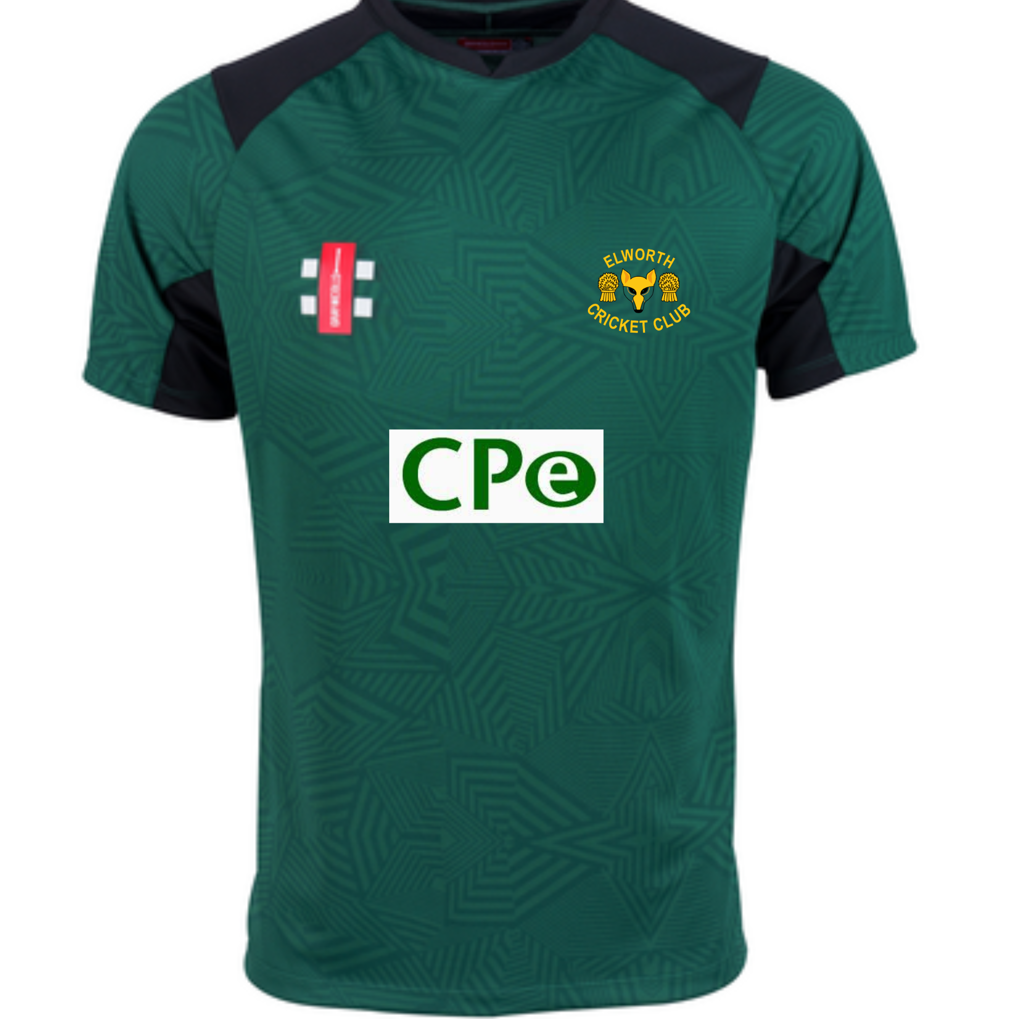 Elworth Cricket Club SENIOR T20 Pro Shirt Short Sleeve - CLEARANCE